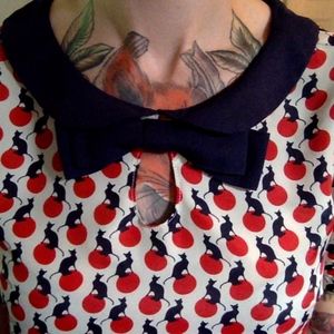 Adorable Cat Blouse